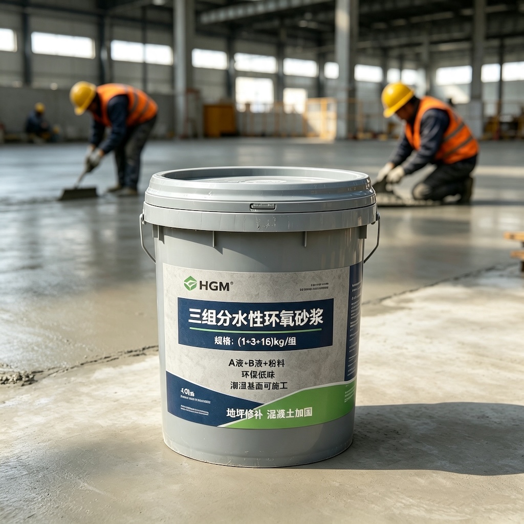 大足三组份水性环氧砂浆